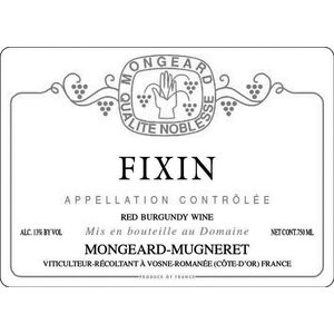 2022 Mongeard Mugneret, Fixin, Rouge 6x75cl