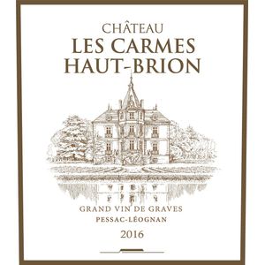 2016 Chateau Les Carmes Haut-Brion, Pessac-Leognan 6x75cl
