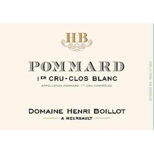 2021 Domaine Henri Boillot, Pommard Premier Cru, Clos Blanc 6x75cl