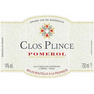 2018 Chateau Plince, Pomerol 6x75cl