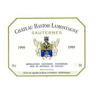 1971 Chateau Bastor-Lamontagne, Sauternes 12x75cl