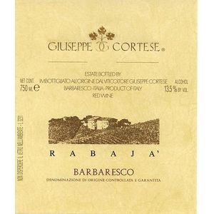 2021 Giuseppe Cortese, Barbaresco, Rabaja 1x150cl