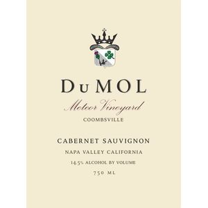 2019 DuMOL, Meteor Vineyard Cabernet Sauvignon, Coombsville 6x75cl