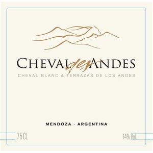 2018 Cheval Blanc & Terrazas de Los Andes, Cheval des Andes, Mendoza 6x75cl