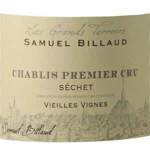 2021 Samuel Billaud, Chablis Premier Cru, Sechet Vieilles Vignes 6x75cl