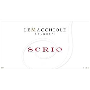 2017 Le Macchiole, Scrio, Toscana 6x75cl
