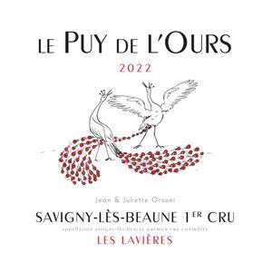 2022 Domaine Le Puy de L'Ours, Savigny-les-Beaune Premier Cru, Les Lavieres 6x75cl