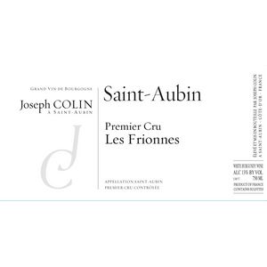 2023 Joseph Colin, Saint-Aubin Premier Cru, Les Frionnes 6x75cl