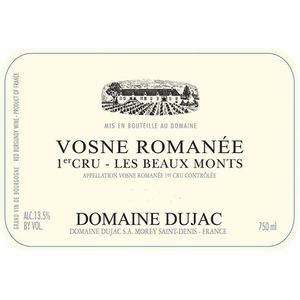 2021 Domaine Dujac, Vosne-Romanee Premier Cru, Les Beaux Monts 6x75cl