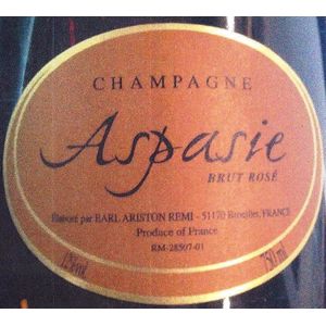 NV Aspasie, Brut Rose, Champagne 6x75cl