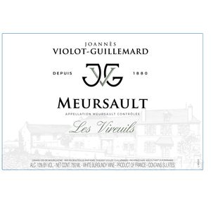 2021 Joannes Violot-Guillemard, Meursault, Les Vireuils 6x75cl
