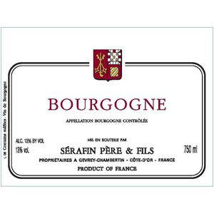 2021 Serafin Pere et Fils, Bourgogne, Rouge 12x75cl