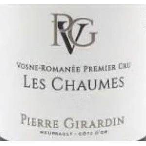 2022 Pierre Girardin, Vosne-Romanee Premier Cru, Les Chaumes 6x75cl