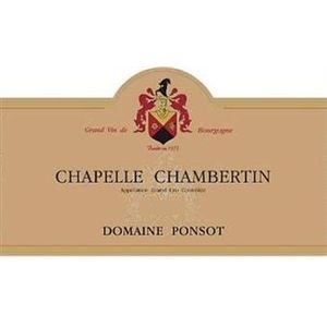2016 Domaine Ponsot, Chapelle-Chambertin Grand Cru 6x75cl