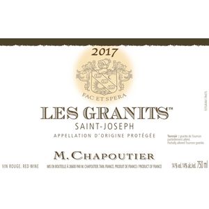 2021 M. Chapoutier, Saint-Joseph, Granits Rouge 6x75cl