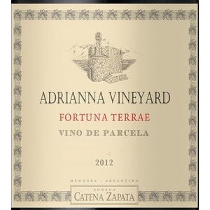 2012 Catena Zapata, Gualtallary Adrianna Vineyard Fortuna Terrae Malbec, Tupungato 3x75cl