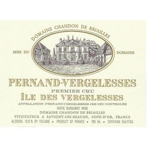 2022 Domaine Chandon de Briailles, Pernand-Vergelesses Premier Cru, Ile des Vergelesses Blanc 6x75cl