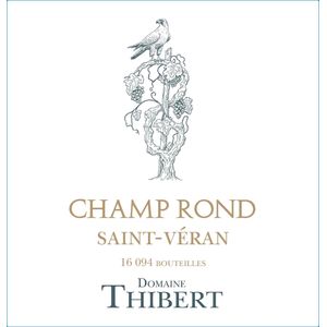 2019 Domaine Thibert, Saint-Veran, Champ Rond 6x75cl