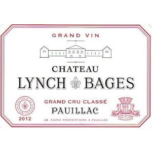 2012 Chateau Lynch-Bages 5eme Cru Classe, Pauillac 6x150cl