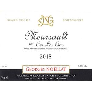 2018 Georges Noellat, Meursault Premier Cru, Les Cras 6x75cl