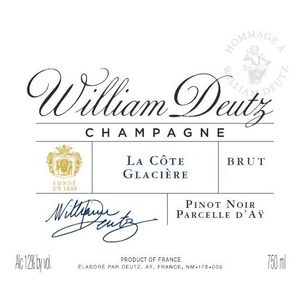 2015 Deutz, Hommage William Deutz La Cote Glaciere 6x75cl