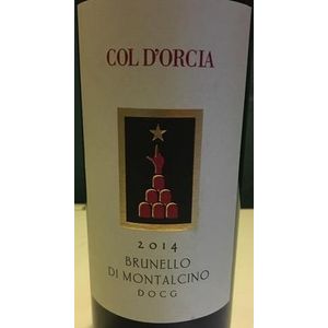 2014 Col d'Orcia, Brunello di Montalcino 6x75cl