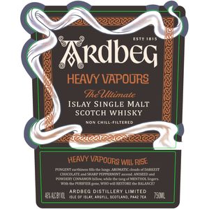 NV Ardbeg, Single Malt Heavy Vapours, Islay 6x75cl