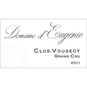 2011 Domaine d'Eugenie, Clos de Vougeot Grand Cru 6x75cl