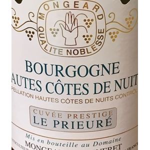 2022 Mongeard Mugneret, Bourgogne, Hautes Cotes de Nuits Cuvee Prestige Le Prieure 6x75cl