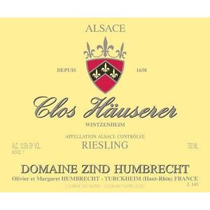 2020 Domaine Zind Humbrecht, Clos Hauserer Riesling 6x75cl