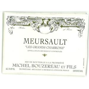 2022 Michel Bouzereau, Meursault, Les Grands Charrons 6x75cl