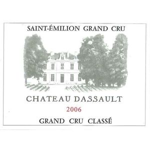 2006 Chateau Dassault Grand Cru Classe, Saint-Emilion Grand Cru 12x75cl