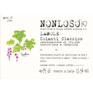 2019 Jurij Fiore & Figlia, Chianti Classico, Nonloso Lamole 6x75cl