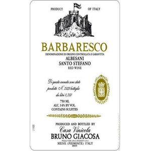 2011 Bruno Giacosa, Barbaresco, Albesani Vigna Santo Stefano 6x75cl