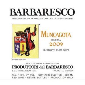 2009 Produttori del Barbaresco, Barbaresco, Muncagota Riserva 12x75cl
