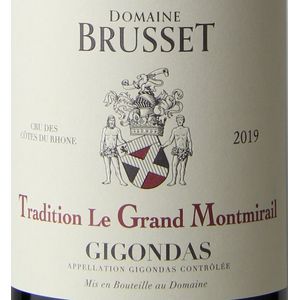2015 Domaine Brusset, Gigondas, Tradition Le Grand Montmirail 6x75cl