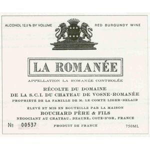 2001 Bouchard Pere et Fils, La Romanee Grand Cru 6x75cl