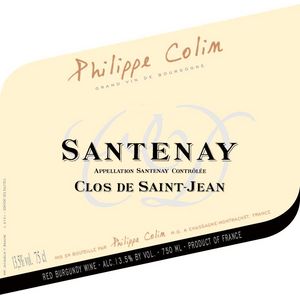 2022 Philippe Colin, Santenay, Clos de Saint-Jean 6x75cl