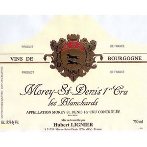 2021 Hubert Lignier, Morey-Saint-Denis Premier Cru, Les Blanchards 6x75cl
