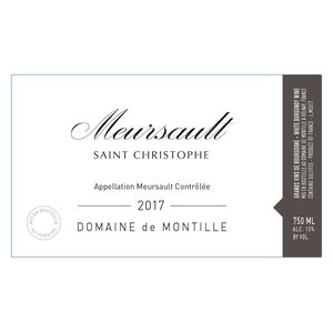 2016 Domaine de Montille, Meursault, Saint Christophe 12x75cl