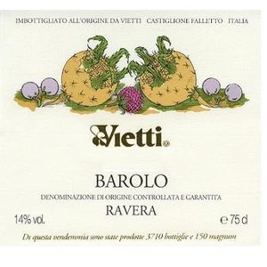 2015 Vietti, Barolo, Ravera 6x75cl