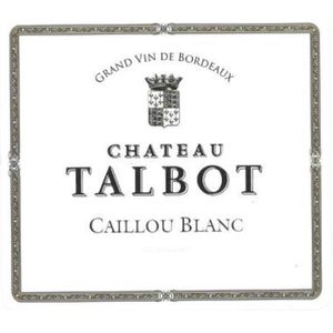 2022 Caillou Blanc, Chateau Talbot 6x75cl