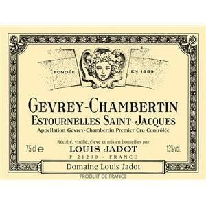 2020 Domaine Louis Jadot, Gevrey-Chambertin Premier Cru, Estournelles-Saint-Jacques 6x75cl