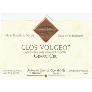 2014 Domaine Daniel Rion & Fils, Clos de Vougeot Grand Cru 6x75cl