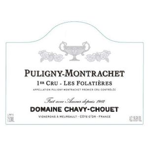 2023 Domaine Chavy-Chouet, Puligny-Montrachet Premier Cru, Les Folatieres 6x75cl