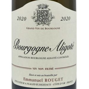 2020 Emmanuel Rouget, Bourgogne Aligote 12x75cl