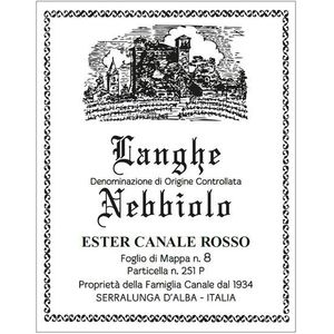 2019 Giovanni Rosso, Langhe, Nebbiolo Vigna Rionda Ester Canale 1x150cl