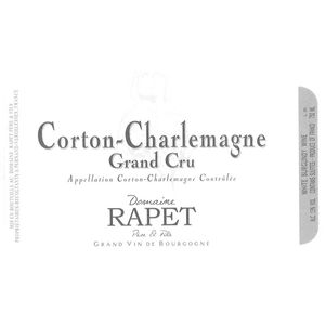 2018 Domaine Rapet Pere et Fils, Corton-Charlemagne Grand Cru 6x75cl