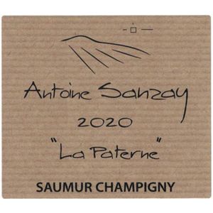 2020 Antoine Sanzay, Saumur-Champigny, La Paterne 3x150cl