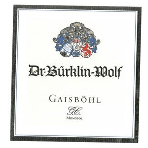 2020 Dr. Burklin-Wolf, Ruppertsberger Gaisbohl Riesling GC Monopol, Pfalz 6x75cl